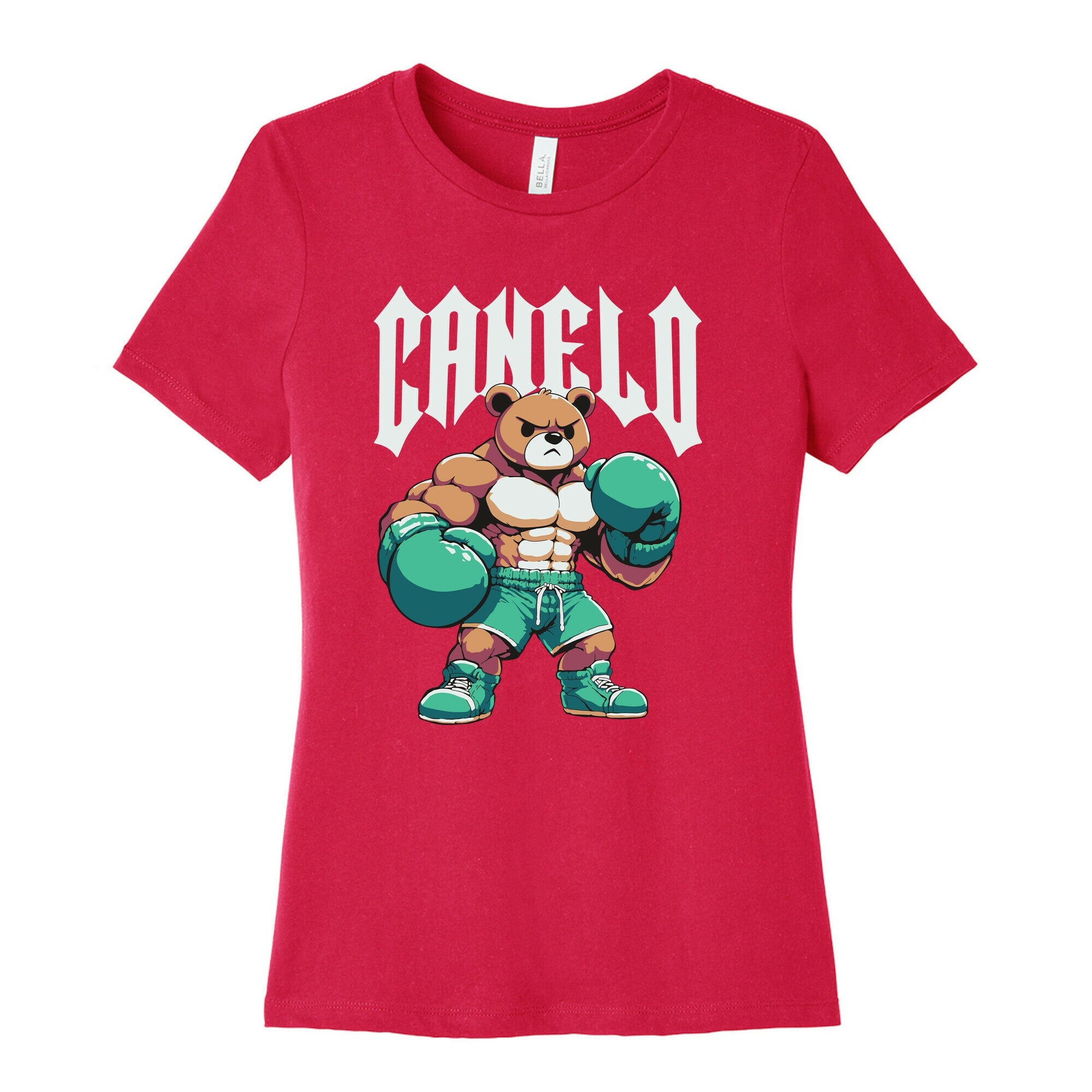 Canelo Teddy Bear Womens Cotton Tee